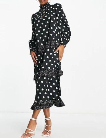 Rochie medie New look, negru Negru