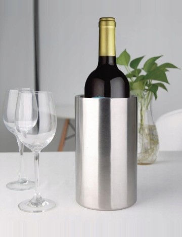 Frapiera pentru vin cu perete dublu Zd Trading, argintiu