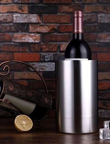 Frapiera pentru vin cu perete dublu Zd Trading, argintiu