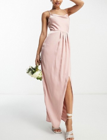 
						Rochie lunga TFNC London, roz