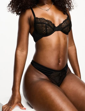
						Sutien ASOS, negru