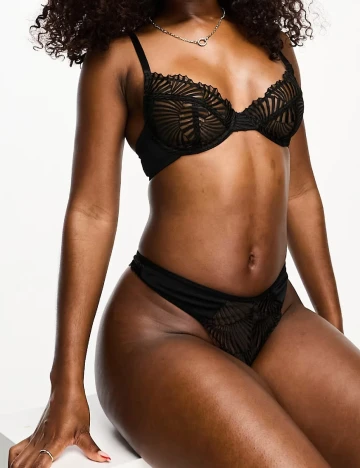 Sutien ASOS, negru