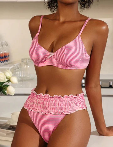 Costum de baie SHEIN, roz Roz
