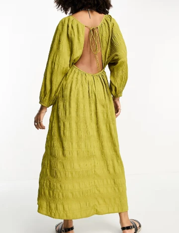 Rochie lunga ASOS, verde