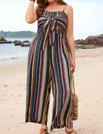 Salopeta SHEIN CURVE, mix culori Mix culori