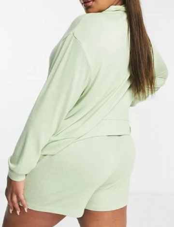Pijama ASOS Curve, verde Verde