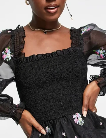 Rochie scurta Miss Selfridge, negru