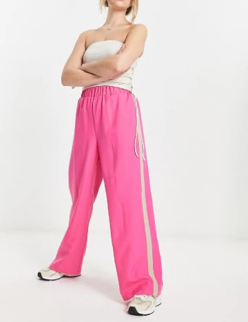 Pantaloni ASOS, roz Roz