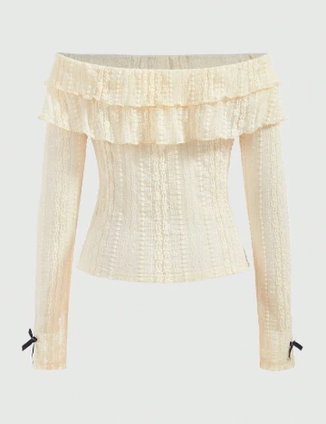 Bluza Romwe, galben Galben
