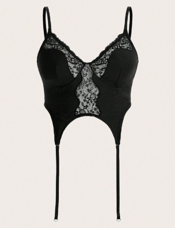 
						Top SHEIN CURVE, negru