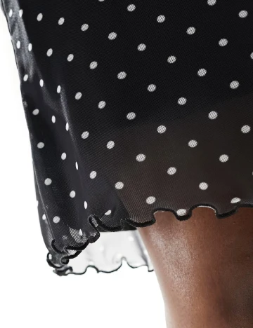 Fusta ASOS, negru