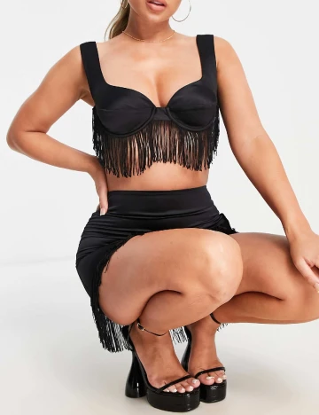 Fusta AsYou, negru Negru