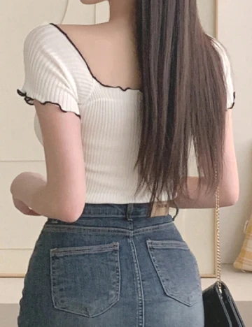Bluza Dazy, alb Alb