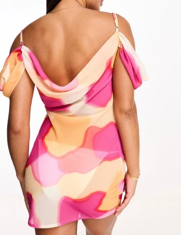 Rochie de plaja ASOS, mix culori