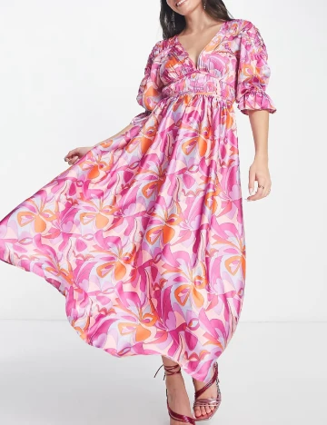 Rochie lunga ASOS, mix culori Mix culori