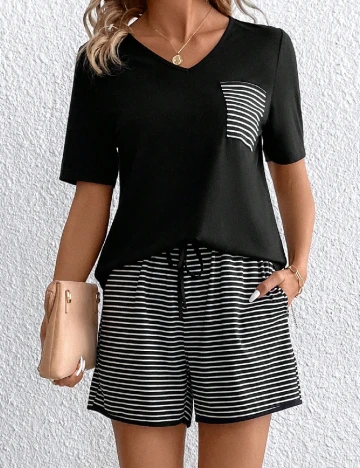 Compleu SHEIN, negru Negru
