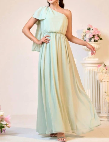 Rochie lunga SHEIN, verde