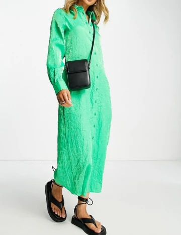 Rochie medie Top Shop, verde Verde