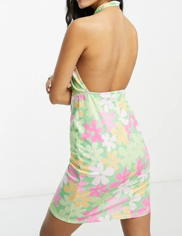 Rochie scurta NAANAA, floral print