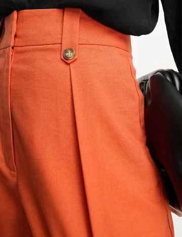 Pantaloni scurti ASOS, portocaliu