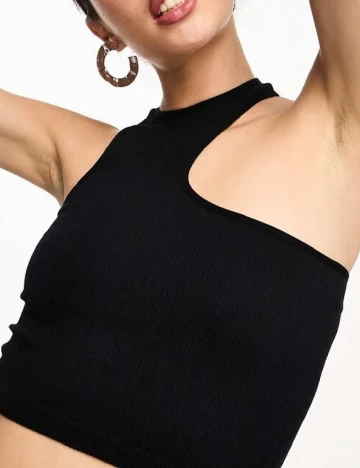 Set topuri Bershka, negru/gri