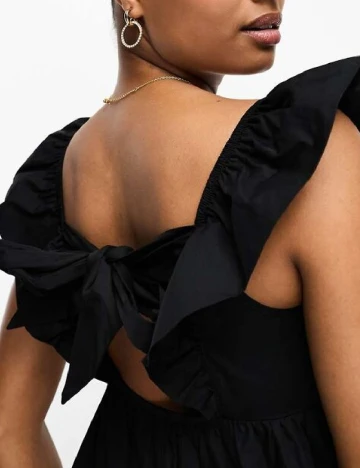 Rochie scurta Miss Selfridge, negru Negru