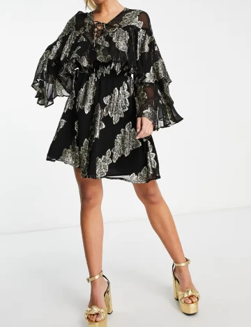 Rochie scurta ASOS, negru