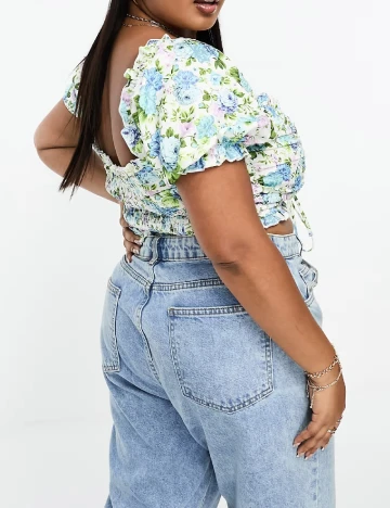 Top the frolic, floral print