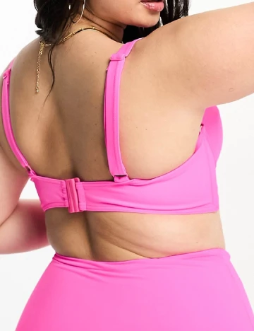 Sutien ASOS Curve, roz Roz