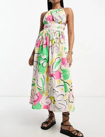 Rochie medie ASOS, mix culori