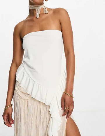 Top ASOS, ecru