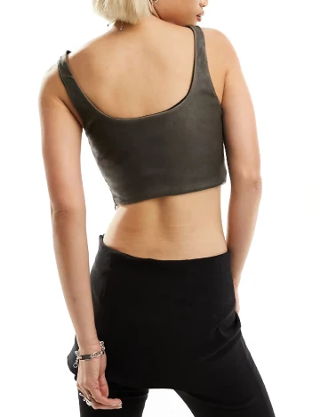 Top Stradivarius, gri Gri