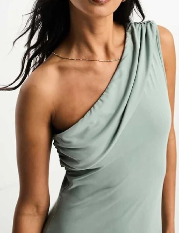 Rochie lunga ASOS, verde Verde