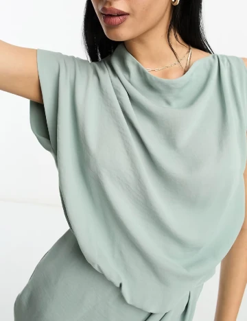 Rochie scurta ASOS, verde