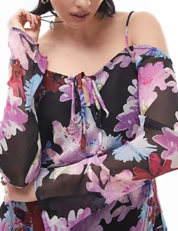 Bluza Top Shop, floral print