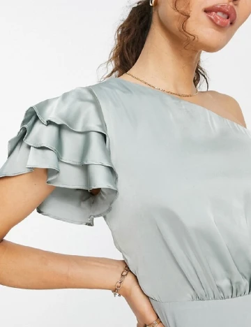 Rochie lunga TFNC London, verde