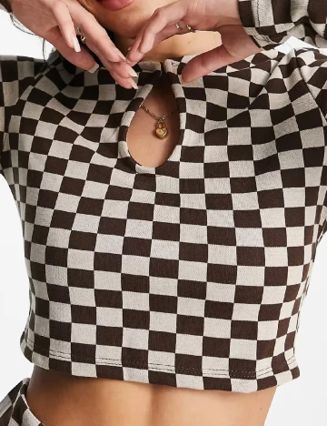 Top Pull&Bear, maro/bej