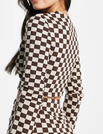 Top Pull&Bear, maro/bej