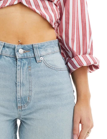 Pantaloni scurti ASOS, albastru