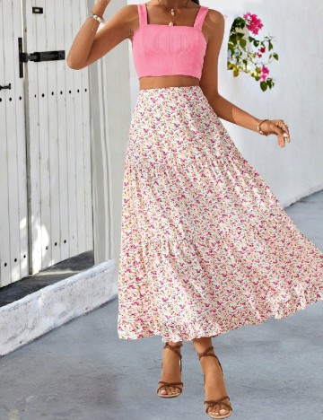 
						Compleu SHEIN, floral