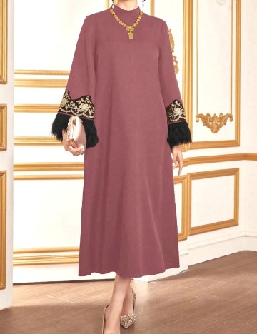 
						Rochie lunga SHEIN, roz