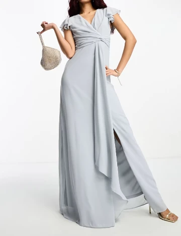 Rochie lunga TFNC London, gri Gri