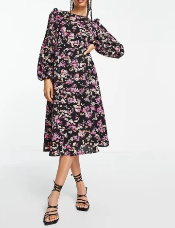 Rochie medie Vero Moda, negru