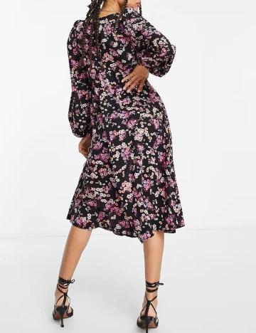 Rochie medie Vero Moda, negru