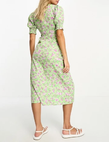 Rochie medie Influence, verde Verde