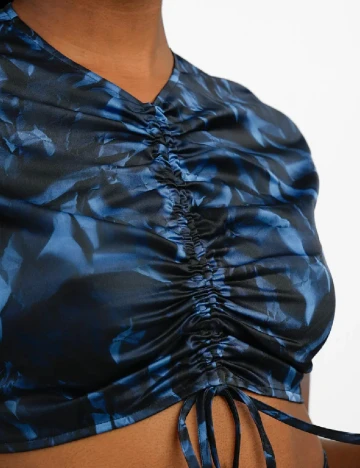 Top ALLSAINTS, albastru Albastru