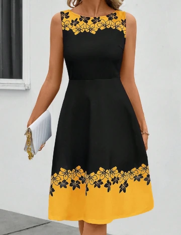 Rochie medie SHEIN, negru