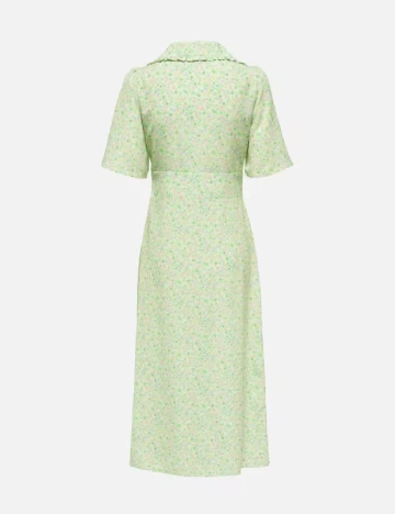 Rochie medie Only, verde Verde