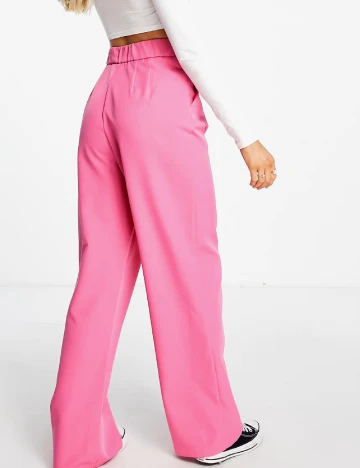 Pantaloni Stradivarius, roz