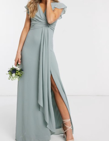 
						Rochie lunga TFNC London, verde